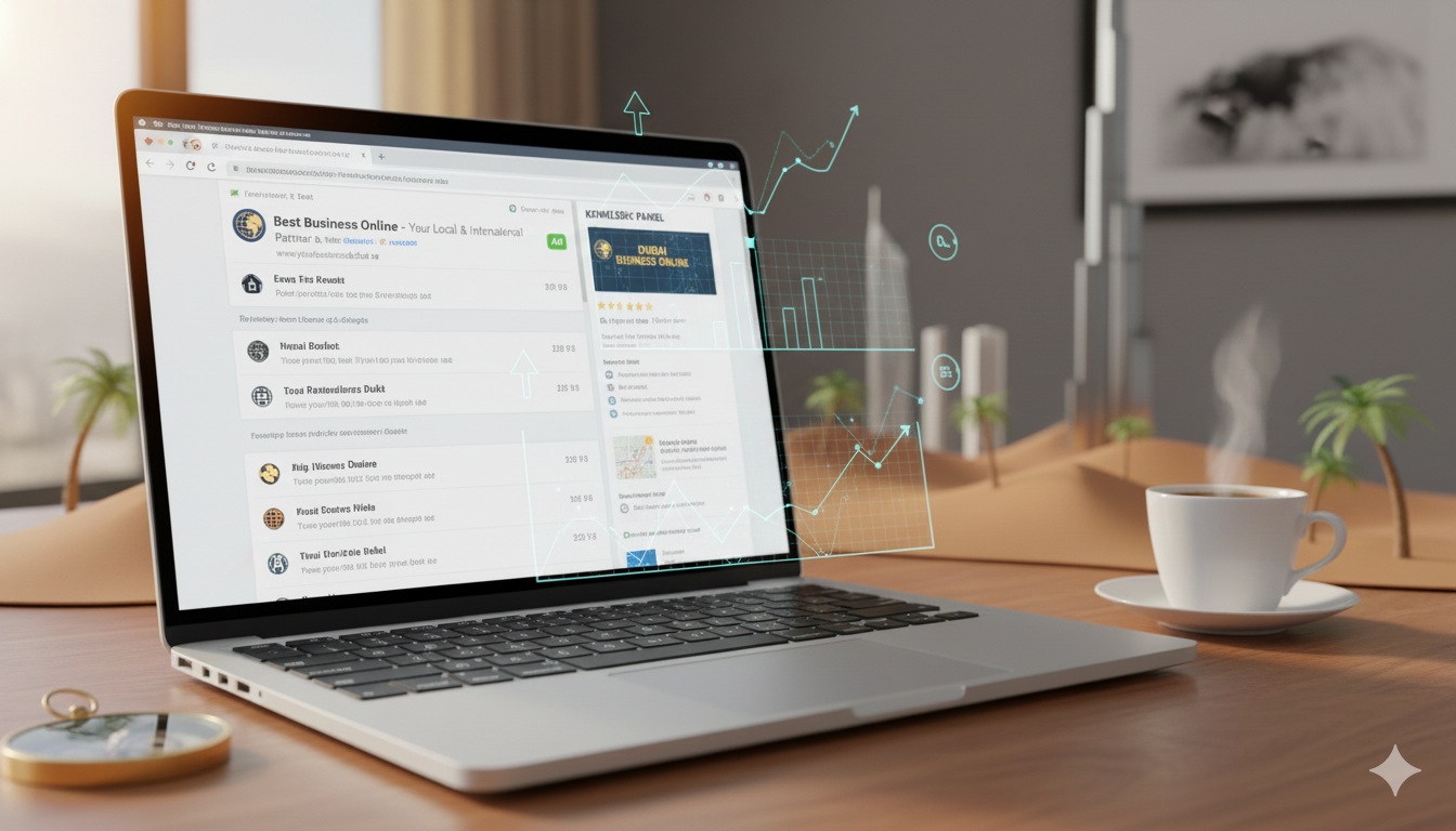 UAE business team in a modern office, representing profile photos for trust and credibility