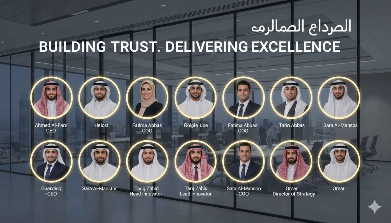 UAE business team in a modern office, representing profile photos for trust and credibility